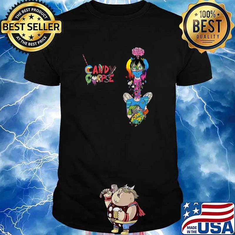Candy Corpse Cute Zombie Girl T-Shirt