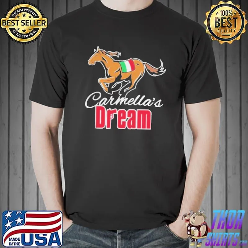 Carmella’s Dream Pocket Big Cat’s Horse Racing Shirt Unisex