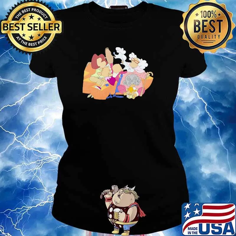 Cartoon The Proud Family Vintage Shirt Ladies tee
