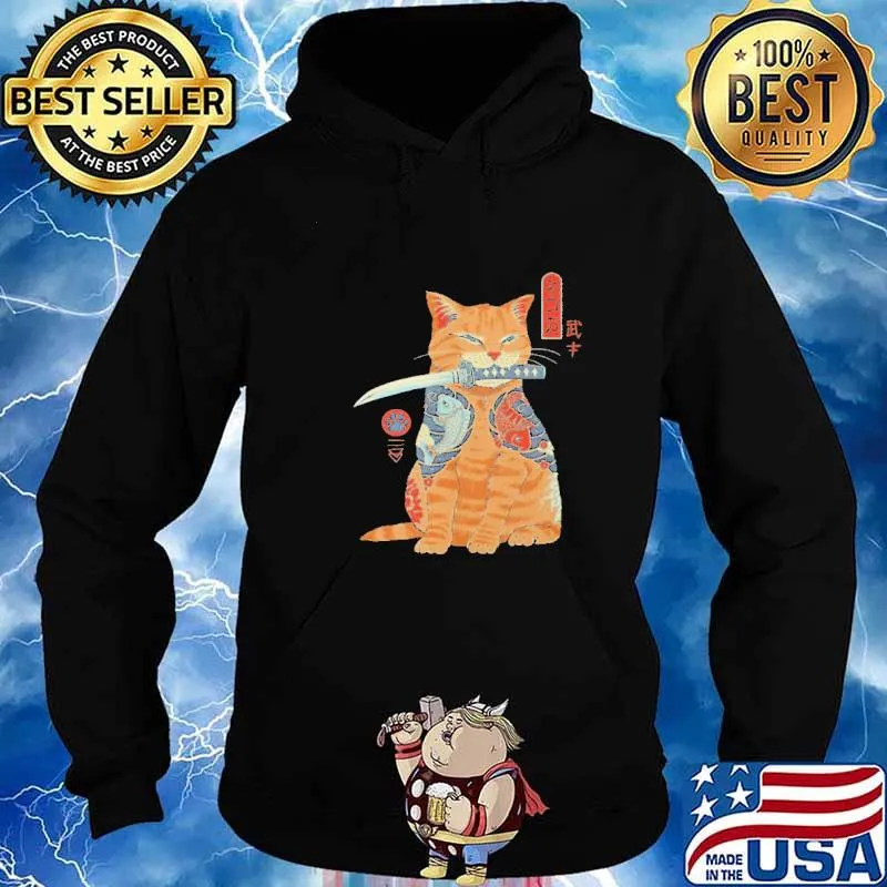 Catana Anime Cat Killing Shirt Hoodie
