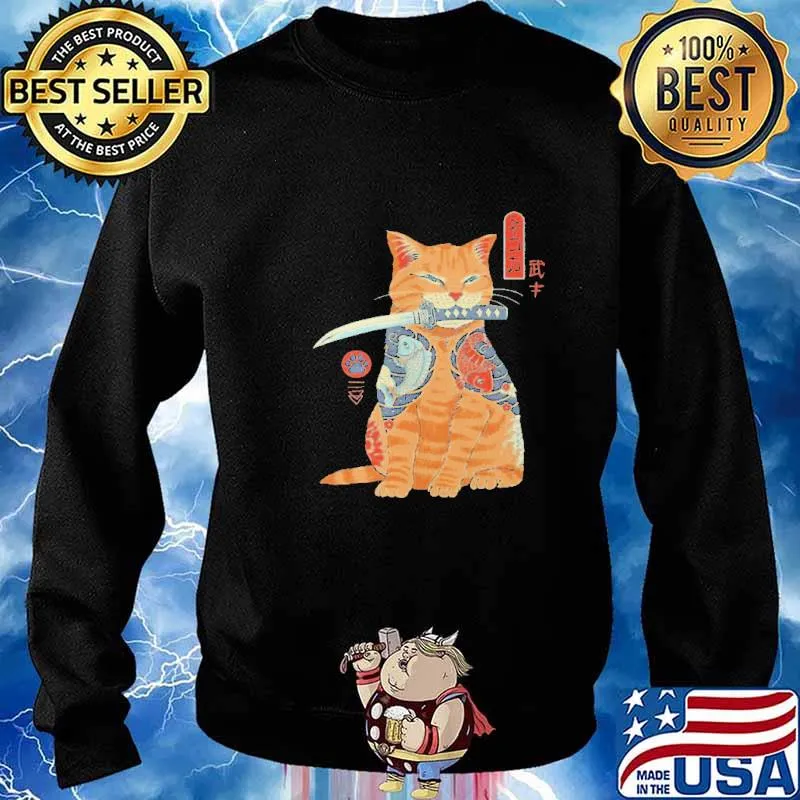 Catana Anime Cat Killing Shirt Sweater