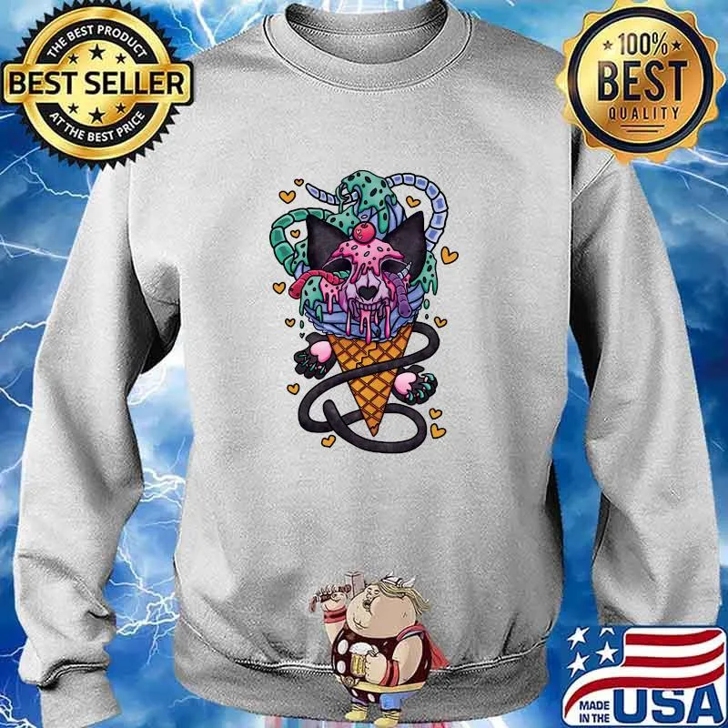 CATMARROW Ice Cream Classic T-Shirt Sweater