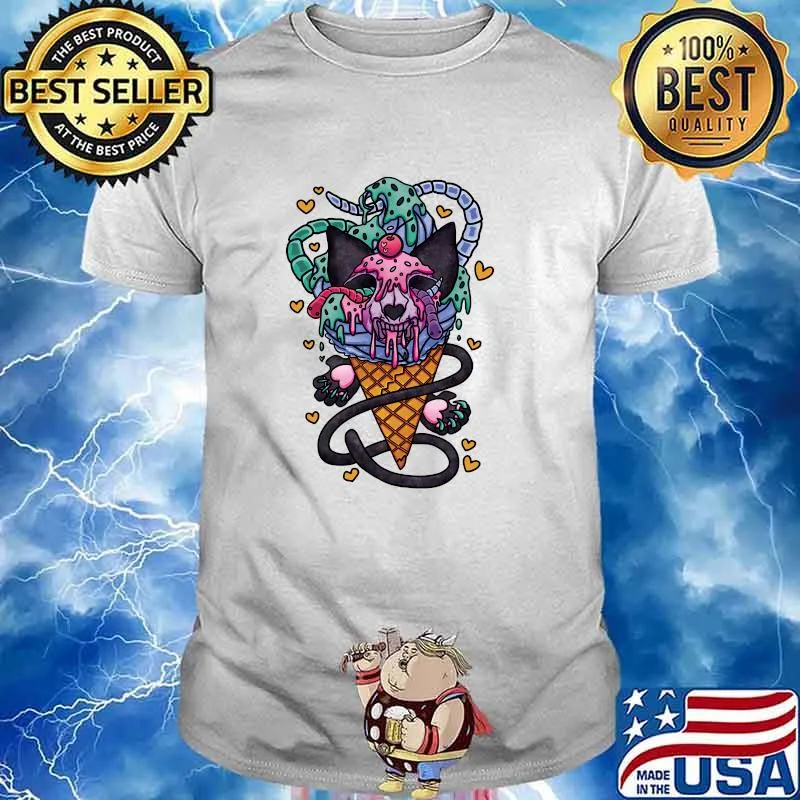 CATMARROW Ice Cream Classic T-Shirt