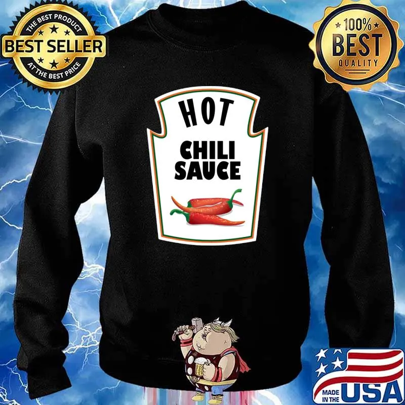 Chili Sauce Ketchup Mustard Relish Matching Halloween Costume T-Shirt Sweater