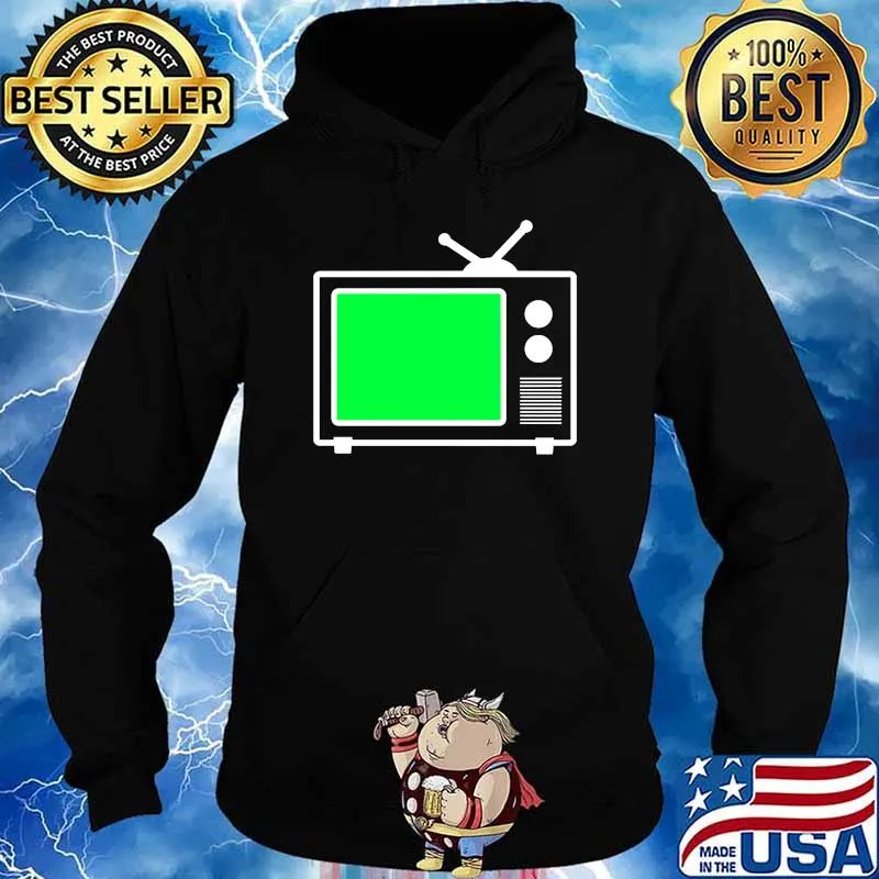 Chroma Key TV Shirt - Green Screen for Video Special Effects T-s Hoodie