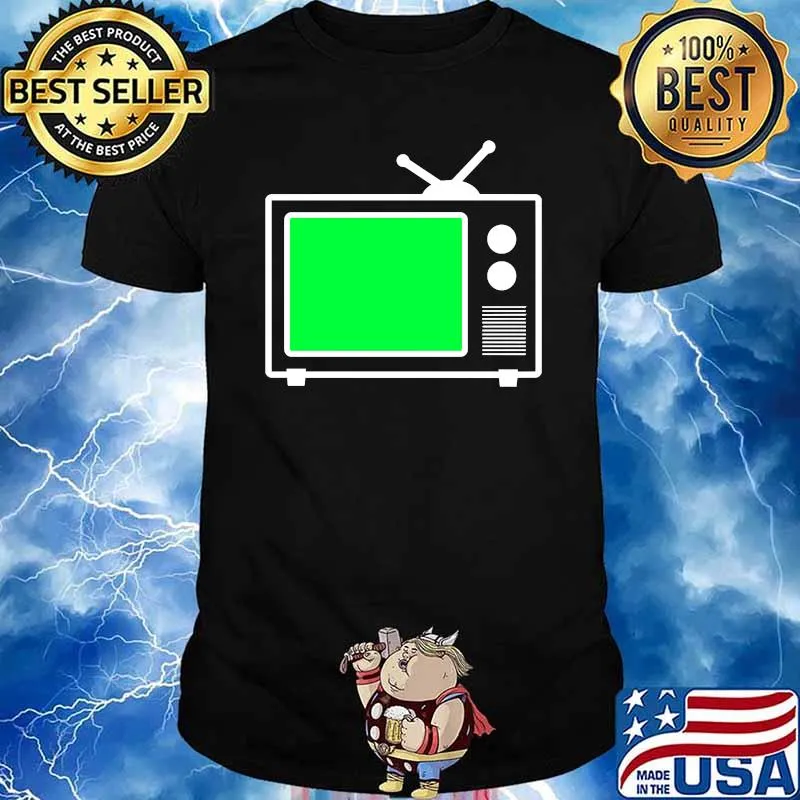 Chroma Key TV Shirt - Green Screen for Video Special Effects T-shirt