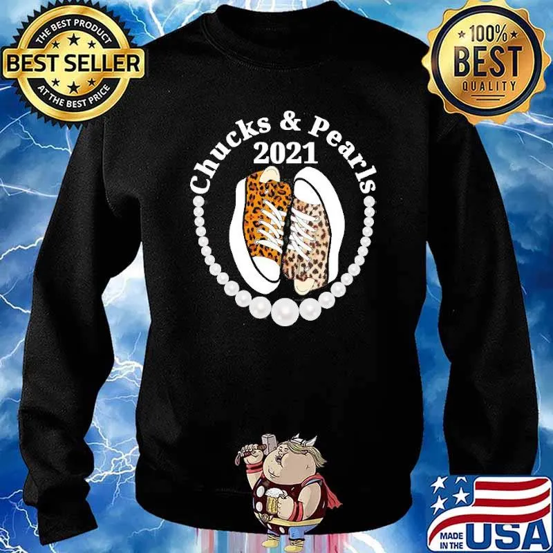 Chucks And Pearls 2021 Leopard s Sweater