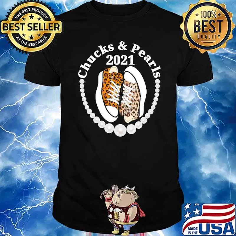 Chucks And Pearls 2021 Leopard shirt