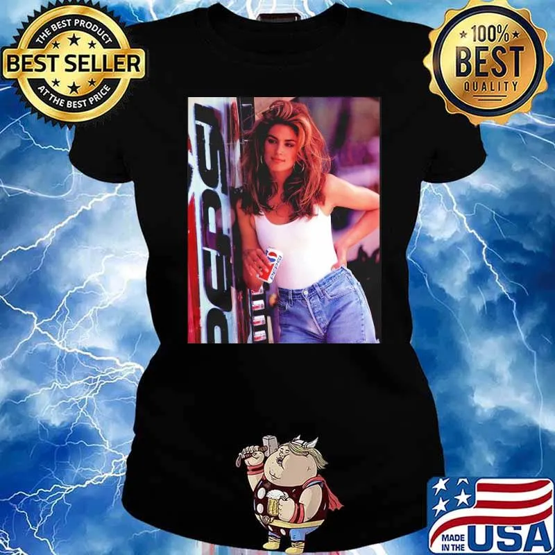 Cindy Crawford Pepsi Vintage s Ladies tee