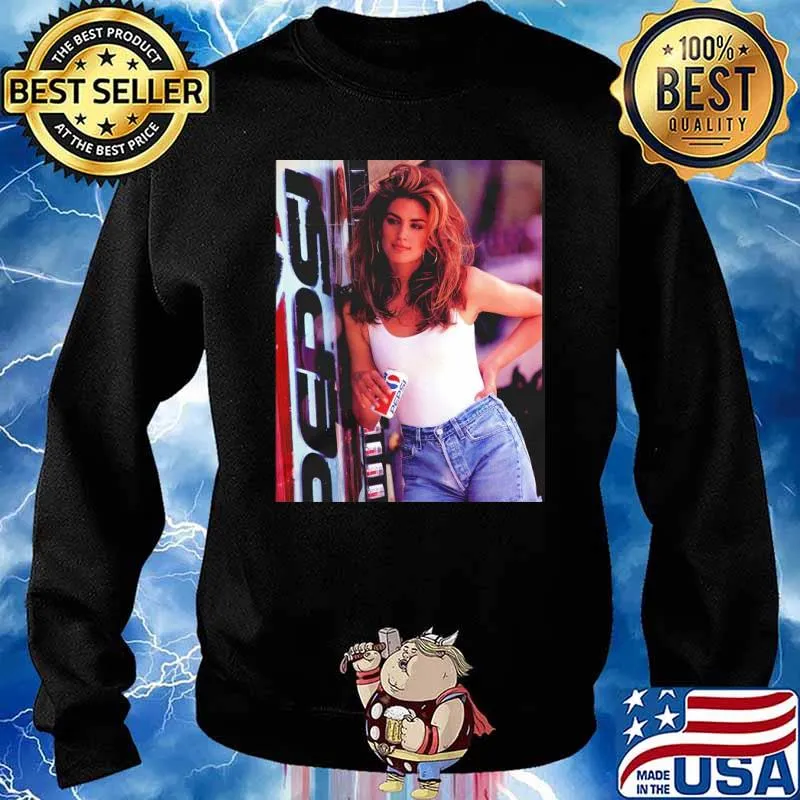 Cindy Crawford Pepsi Vintage s Sweater