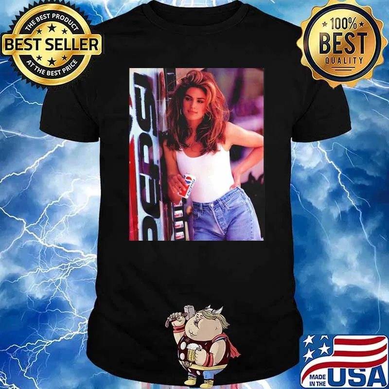 Cindy Crawford Pepsi Vintage shirt