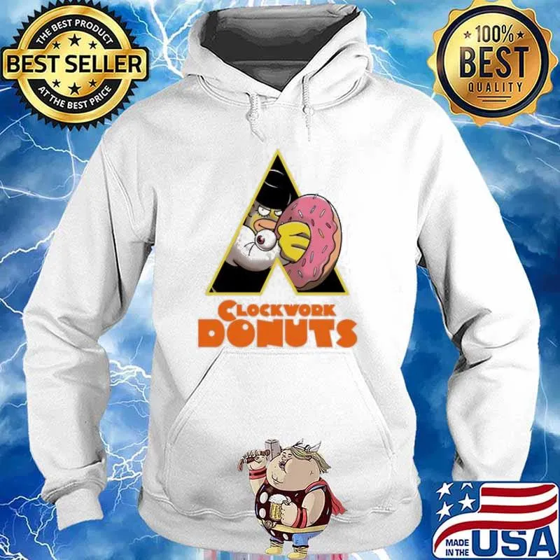 Clockwork Donuts Simpson s Hoodie