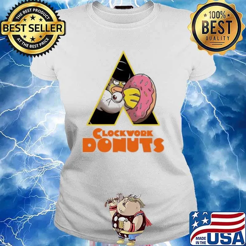 Clockwork Donuts Simpson s Ladies tee