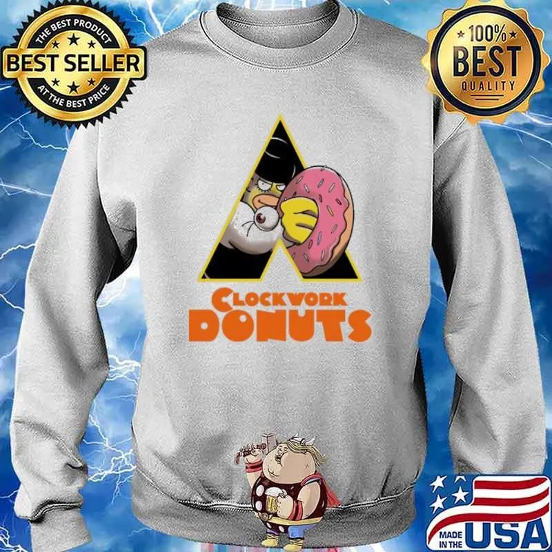 Clockwork Donuts Simpson s Sweater