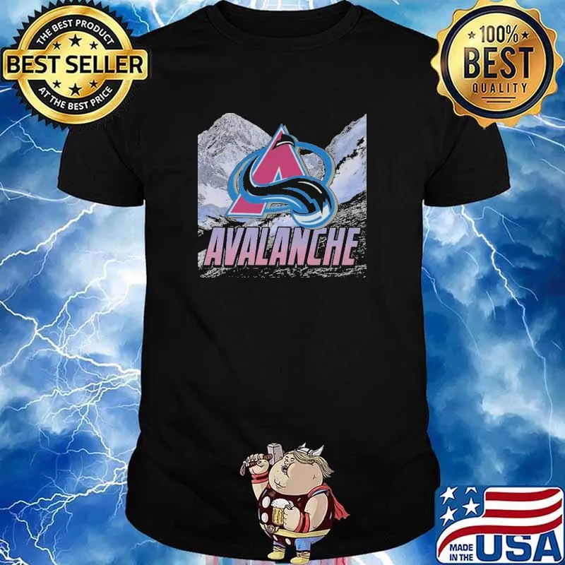 Colorado Avalanche Ice Hockey Team Mountain Shirt