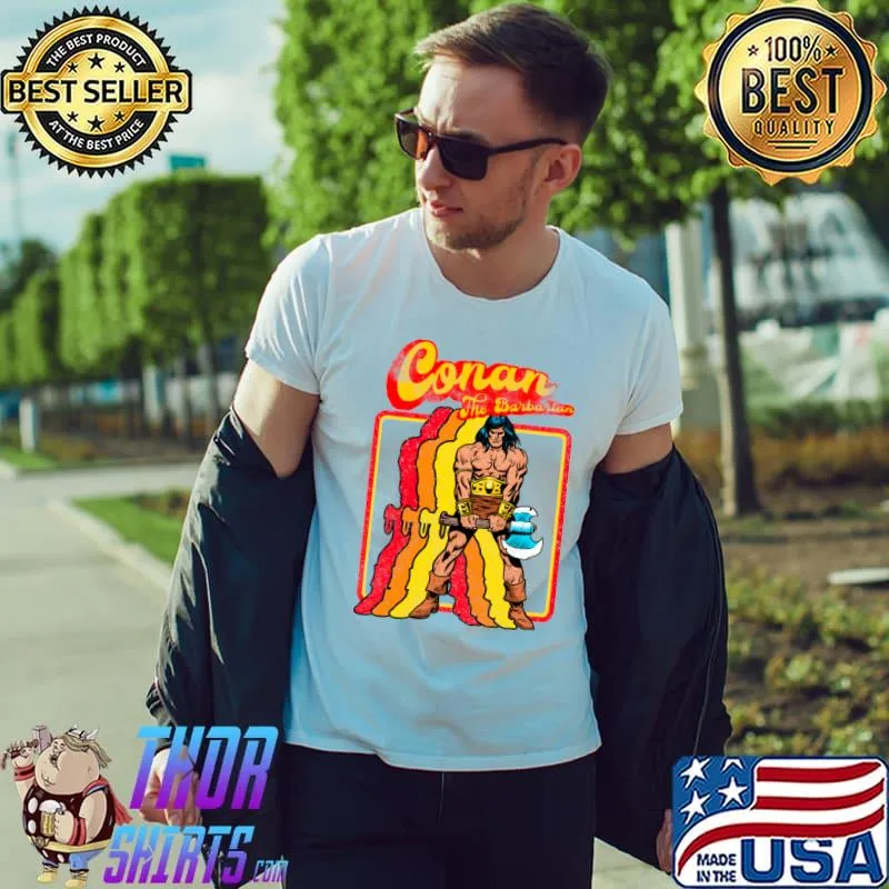 Comics Retro The Barbarian T-Shirt Unisex