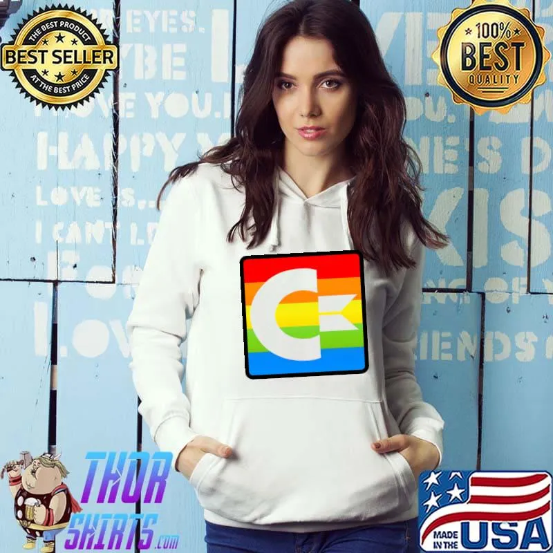 Commodore 64 Computer Logo T-Shirt Hoodie