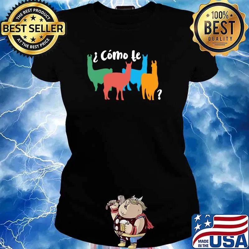 Como Te Llamas play on words T-Shirt Ladies tee
