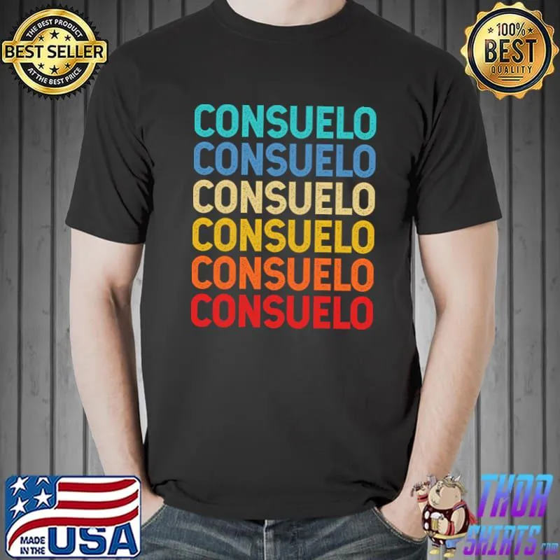 Consuelo Name Vintage Retro T-Shirt Unisex