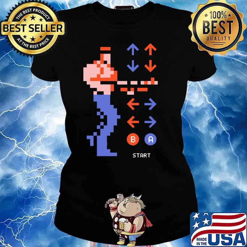 Contra Konami Code Shirt Ladies tee
