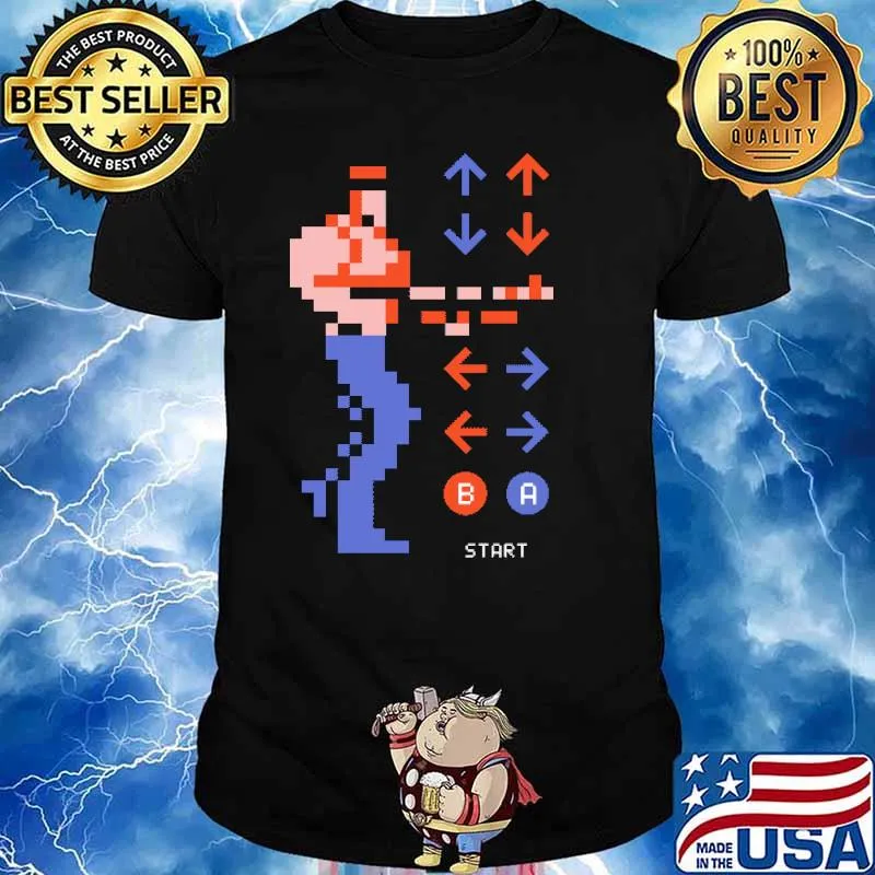 Contra Konami Code Shirt