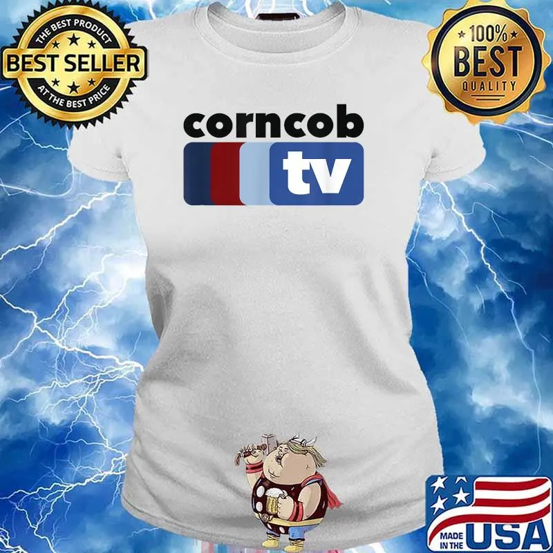 Corncob TV T-Shirt Ladies tee