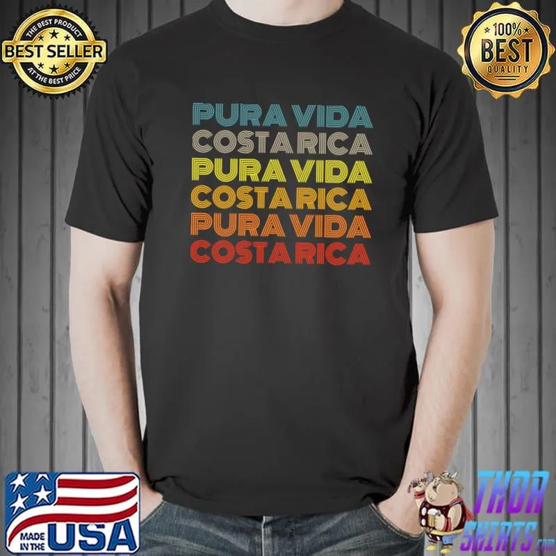 Costa Rica Pura Vida T-Shirt Unisex