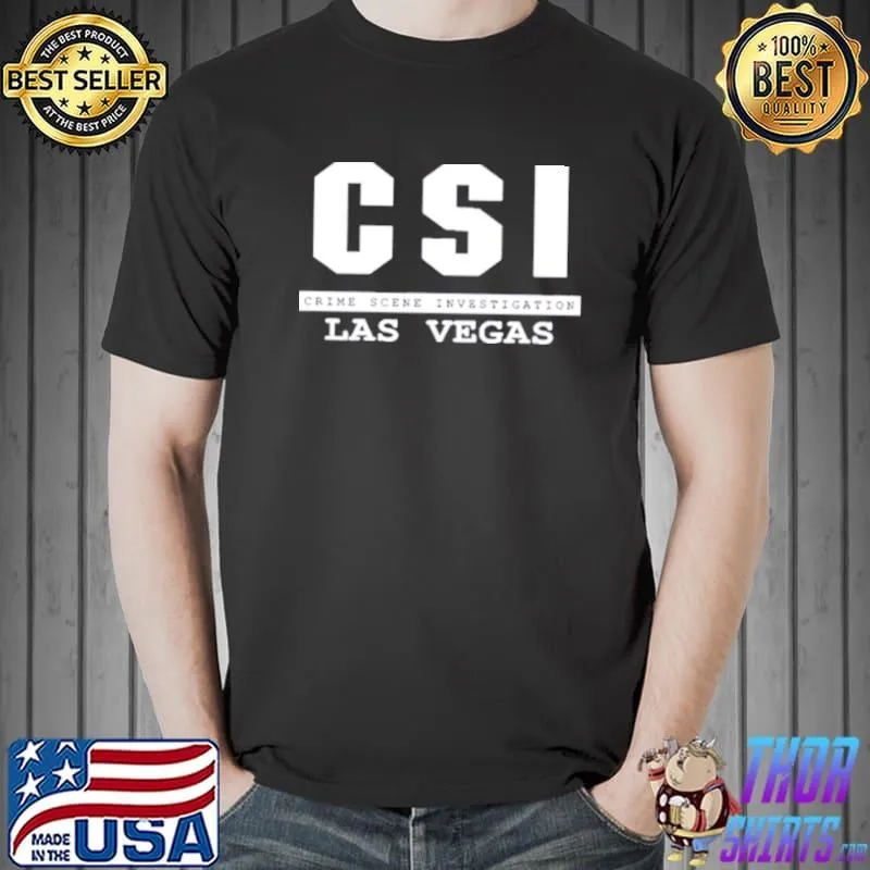 CsI las vegas crime scene investigation s Unisex