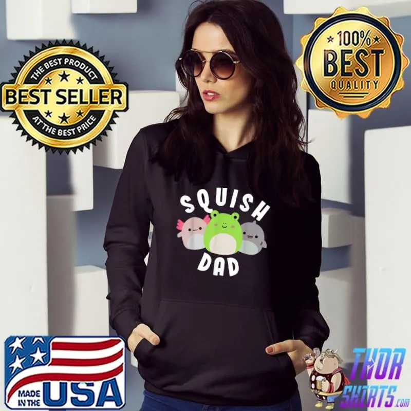 Cute Unicorn Squish Dad Squishmallow Costume T-Shirt Hoodie