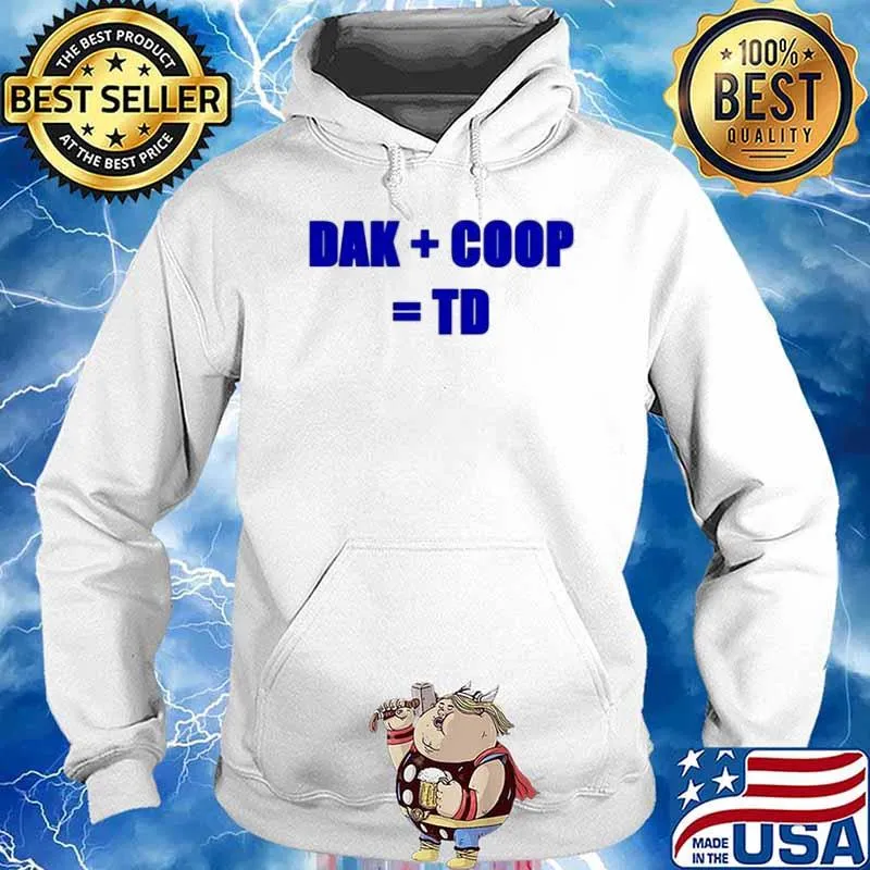 Dak Prescott Plus Amari Cooper Equals TD Dallas Cowboys s Hoodie