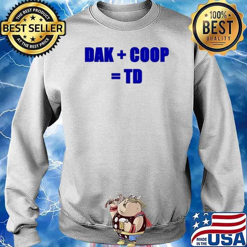 Dak Prescott Plus Amari Cooper Equals TD Dallas Cowboys s Sweater