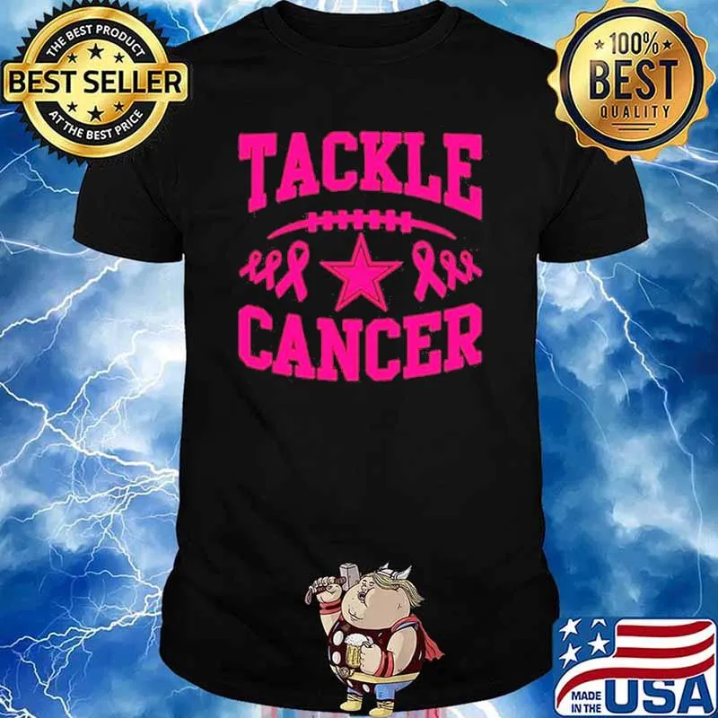 Dallas Cowboys Tackle cancer pink Shirt