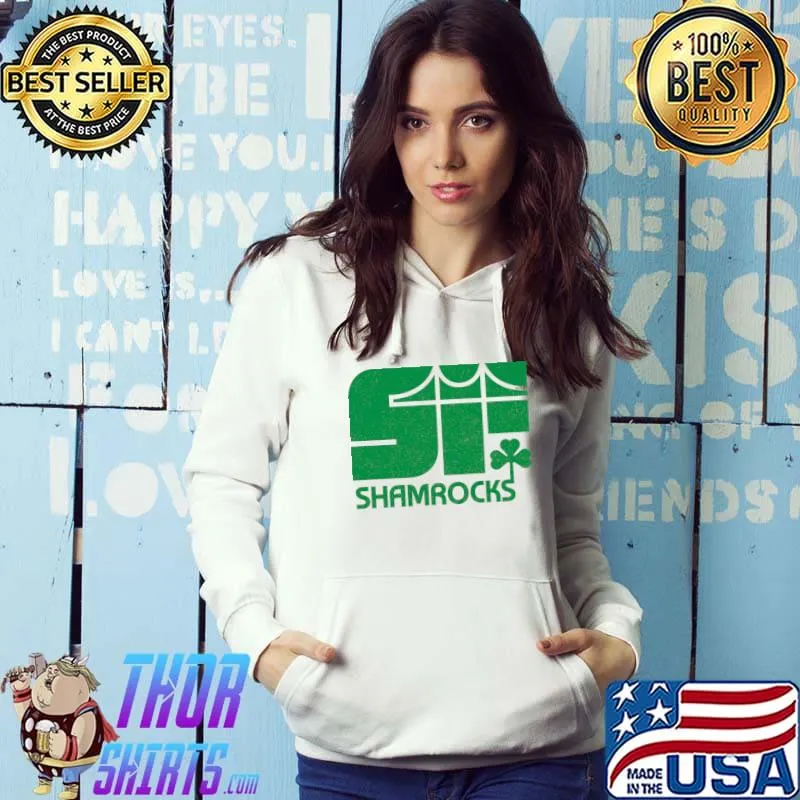 Defunct San Francisco Shamrocks PHL Hockey 1977 T-Shirt Hoodie