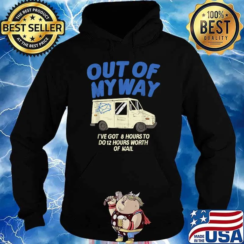 Delivery Driver Clothing Joke Delivery Truck Design T-Shirt Hoodie