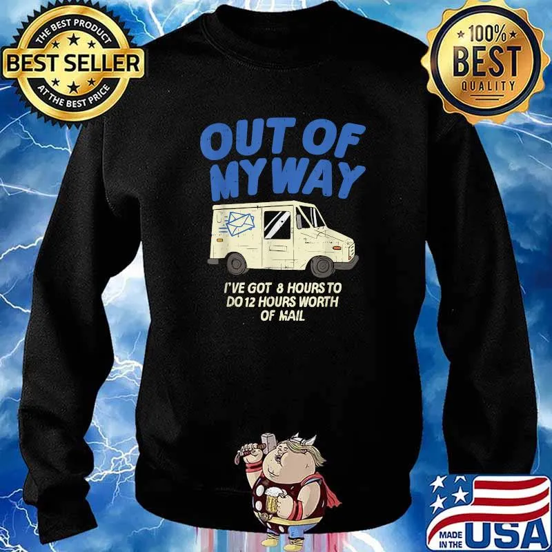 Delivery Driver Clothing Joke Delivery Truck Design T-Shirt Sweater