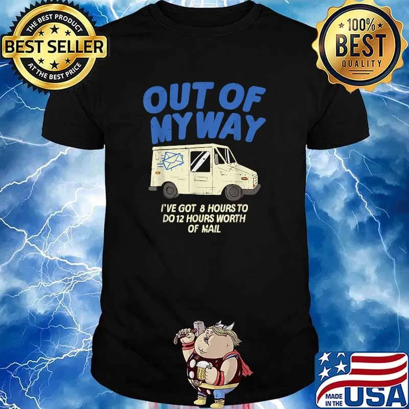 Delivery Driver Clothing Joke Delivery Truck Design T-Shirt