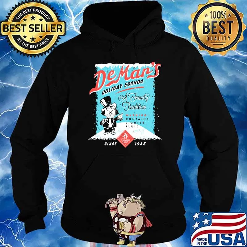 Demar's Holiday Eggnog A Family Tradition Shirt Hoodie