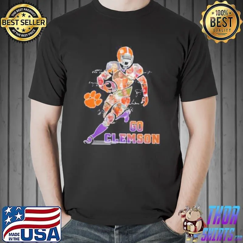 Deshaun Watson Go Clemson Houston Texans Signatures Essential Shirt Unisex