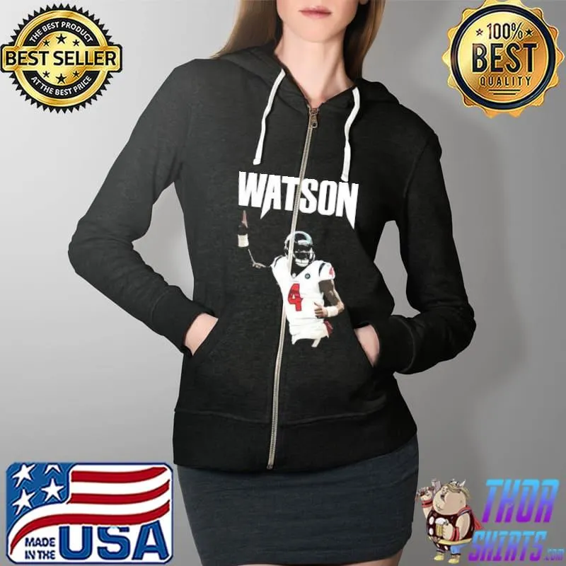 Deshaun Watson Houston Texans Shirt Full Zip Hooded