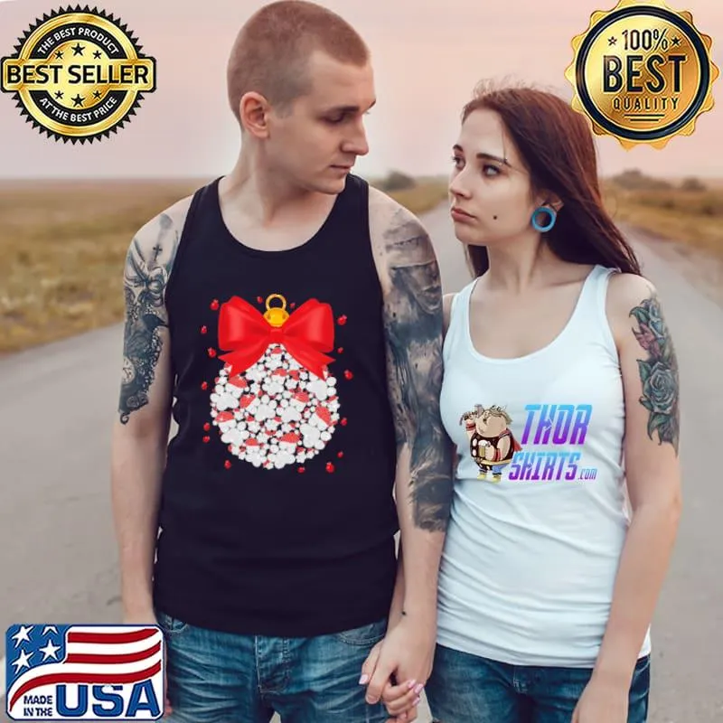 Diamond Dog Paws Christmas s Tank Top