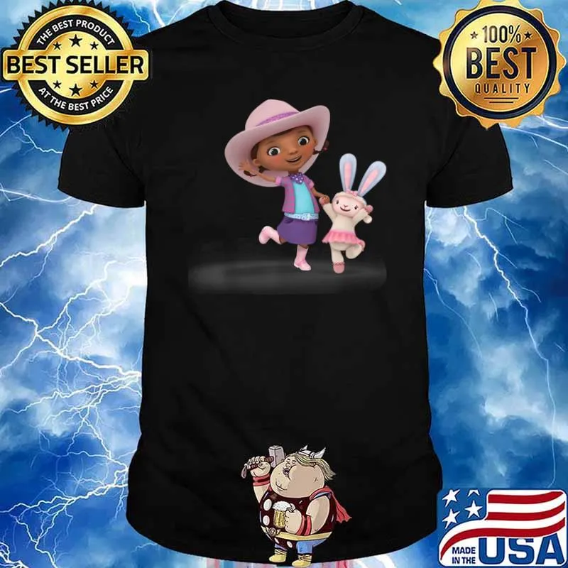 Disney Halloween Doc McStuffin Cowgirl and Lambie Shirt
