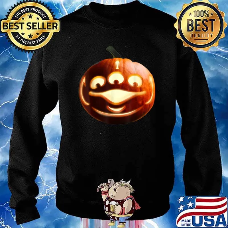 Disney Pixar Toy Story Alien Face Halloween Shirt Sweater