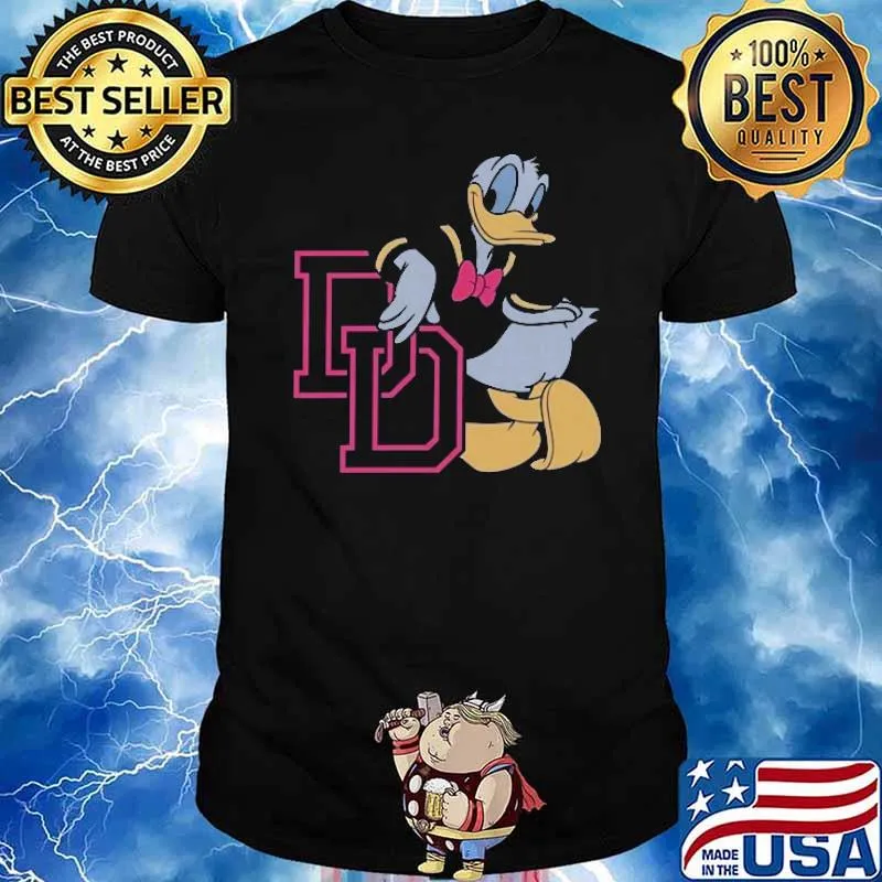 Donald Duck Varsity Disney shirt
