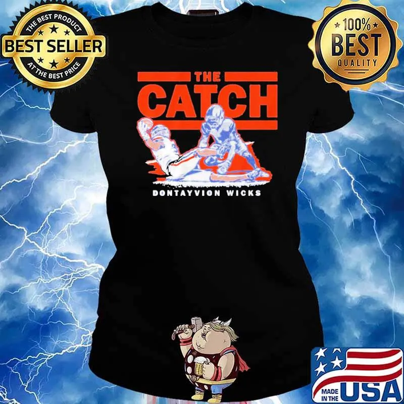 Dontayvion Wicks The Catch s Ladies tee