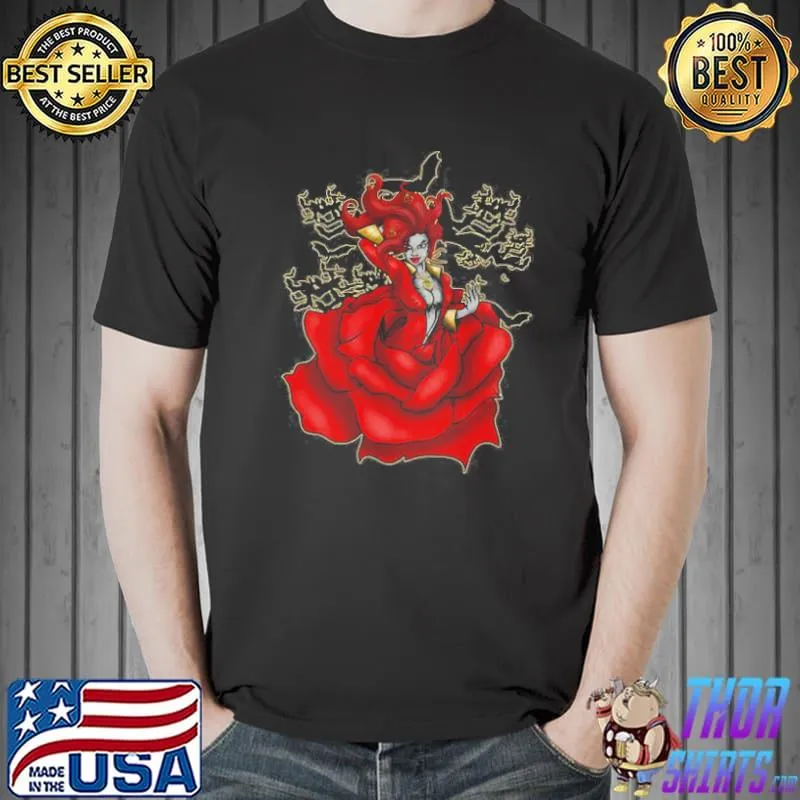 Dracula Rose Halloween Shirt Unisex