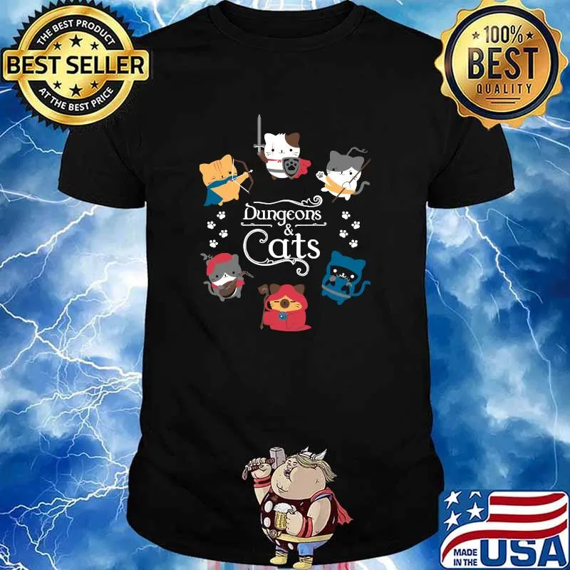 Dungeons and Cats Classic T-Shirt