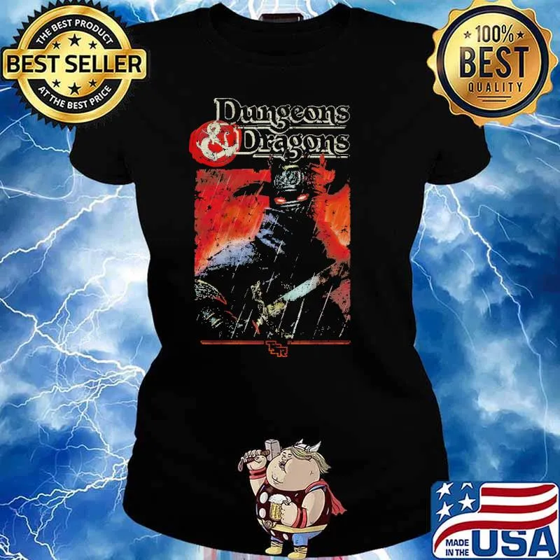 Dungeons And Dragons Poster s Ladies tee