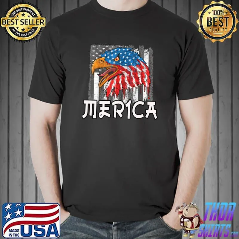 Eagle Mullet American Flag Merica USA Essential T-Shirt Unisex