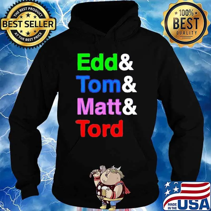 Eddsworld Ampersand Edd Tom Matt and Tord s Hoodie