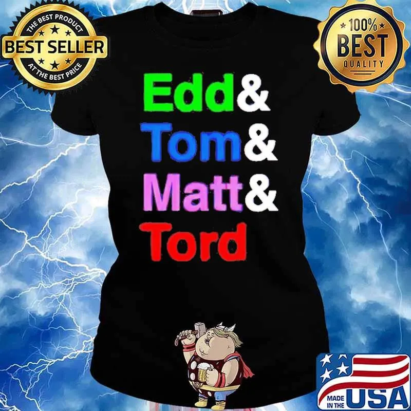 Eddsworld Ampersand Edd Tom Matt and Tord s Ladies tee